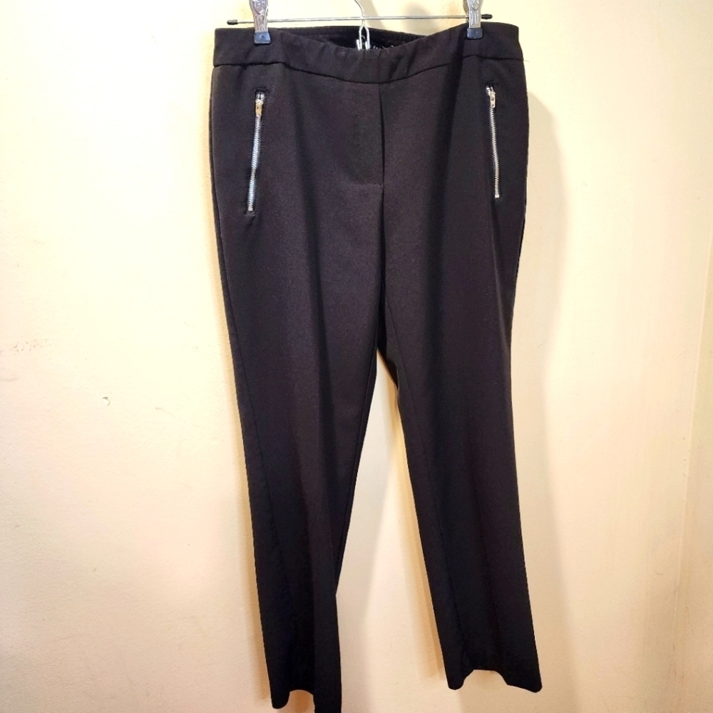 ZAC & RACHEL Black Dress Fitted Pants size 8